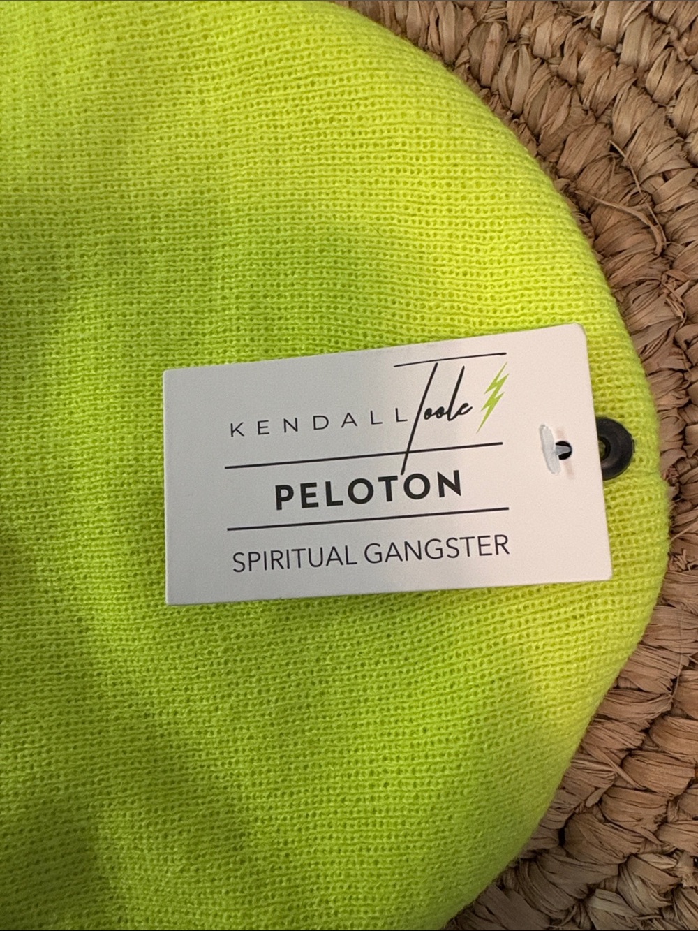 KENDALL TOOLE X PELOTON X SPIRITUAL GANGSTER BEANIE NWT - Picture 3 of 6